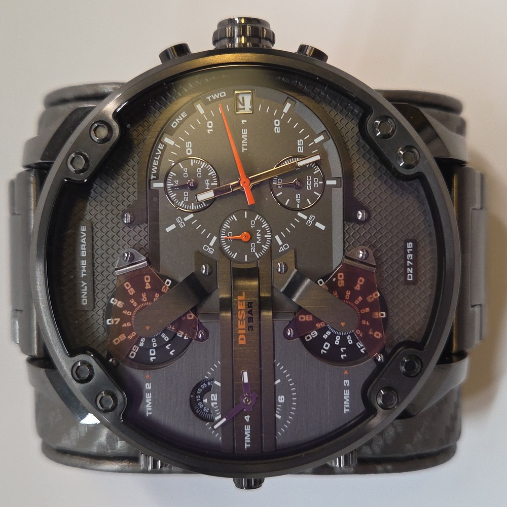 Diesel 57mm DZ7315 Mr. Daddy 2.0 Watch